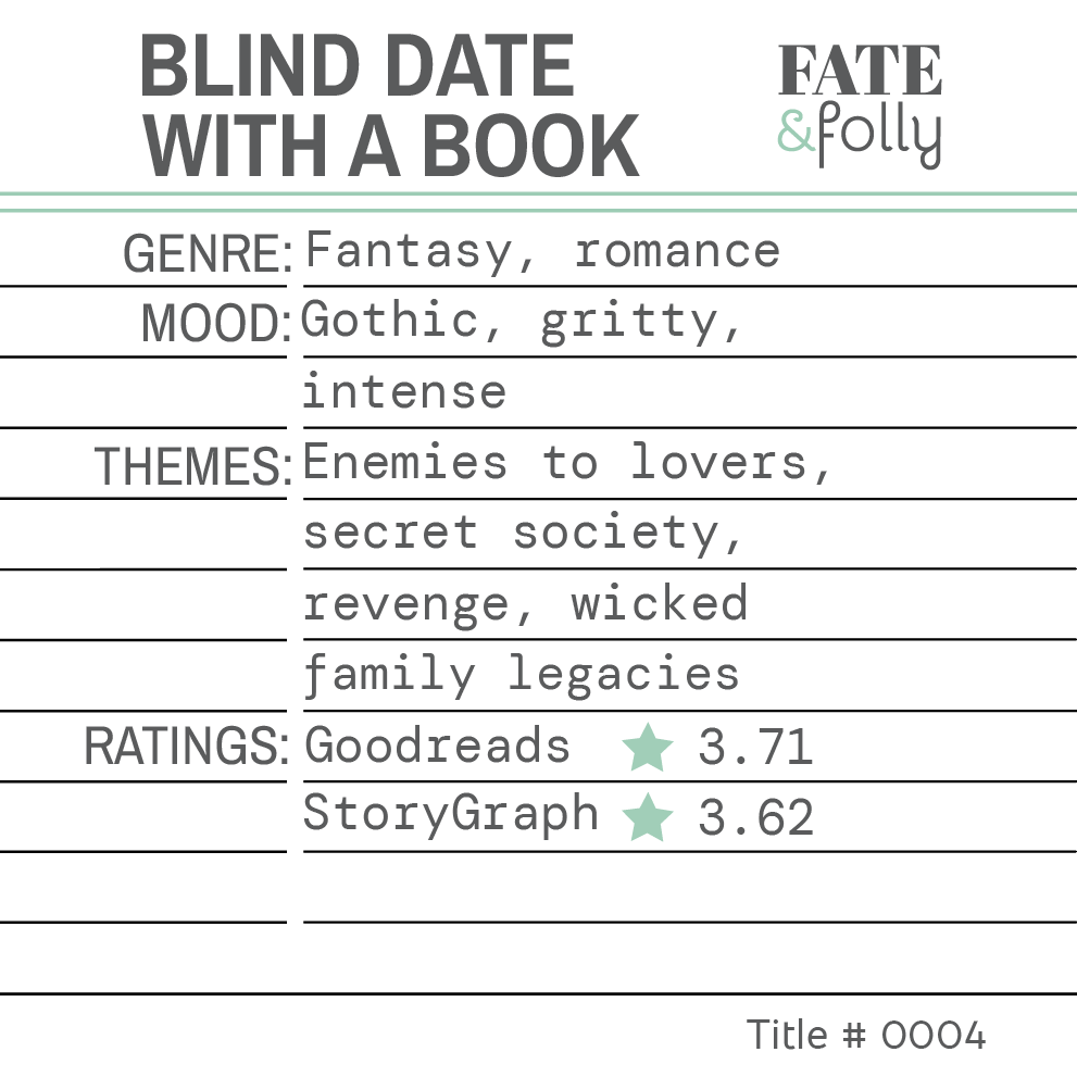 BDWAB #0004 - Fantasy/ Enemies-to-lovers/ Secret Society
