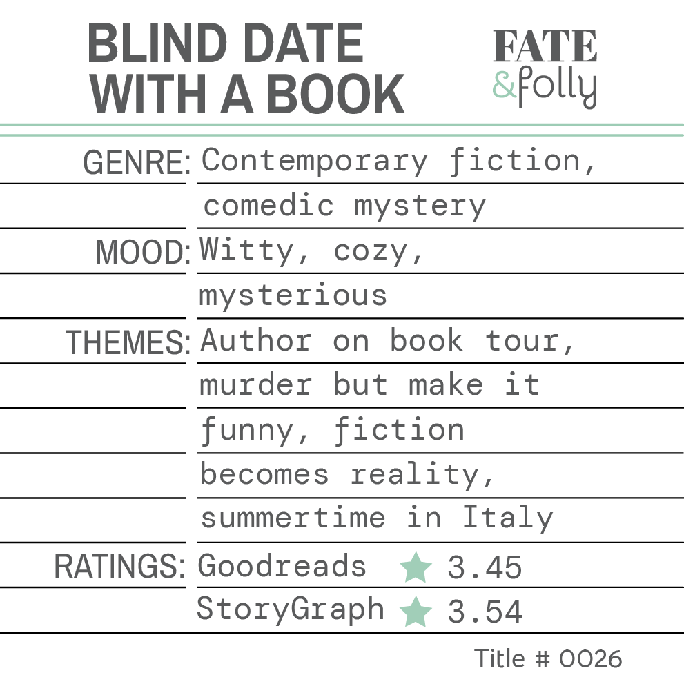 BDWAB #0026 - Mystery/ Cozy/ Summer in Italy