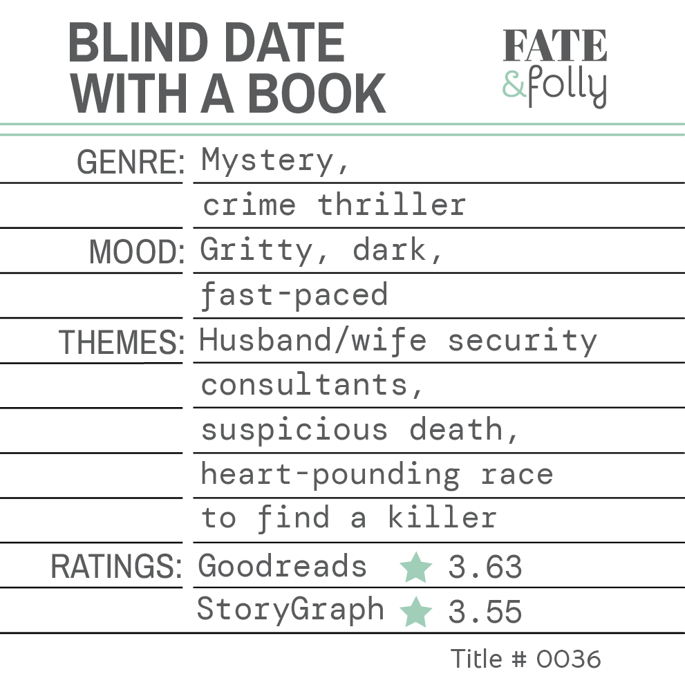 BDWAB #0036 - Crime Thriller/ Fast-Paced/ Suspicious Death
