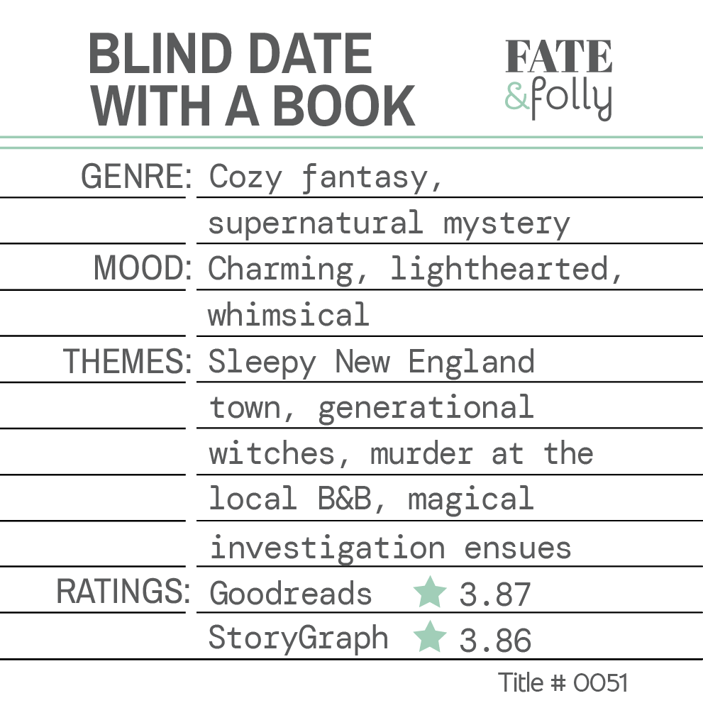 BDWAB #0051 - Cozy Mystery/ Witchy/ Charming