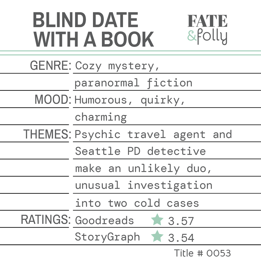 BDWAB #0053 - Cozy Mystery/ Psychic Travel Agent/ Cold Cases