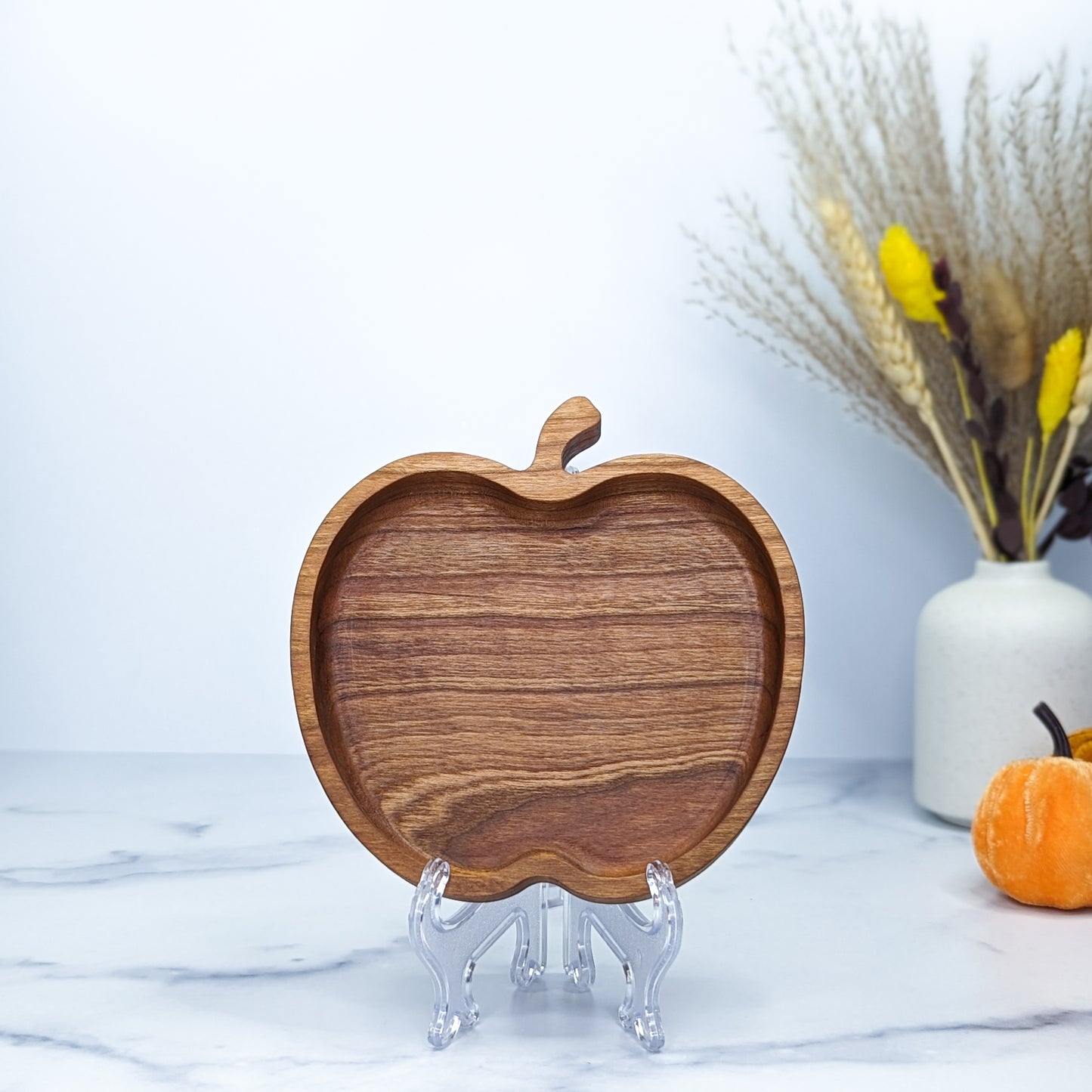 Cherry Hardwood Tray - Apple - Small