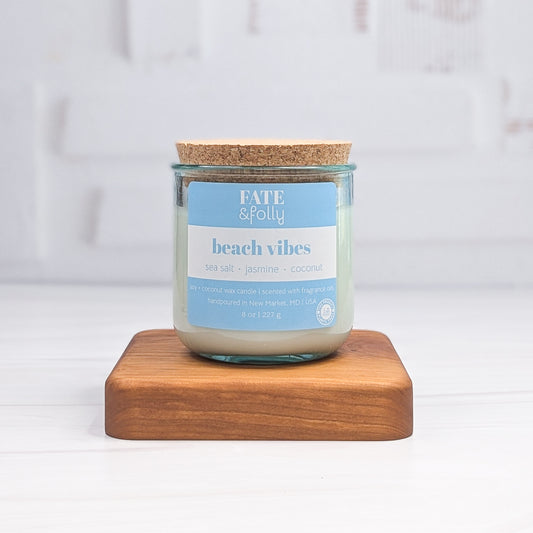 8oz Premium Soy/Coconut Wax Candle - Beach Vibes