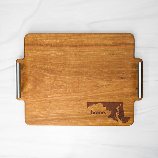 Cherry Hardwood Cheese Board - Maryland - Large
