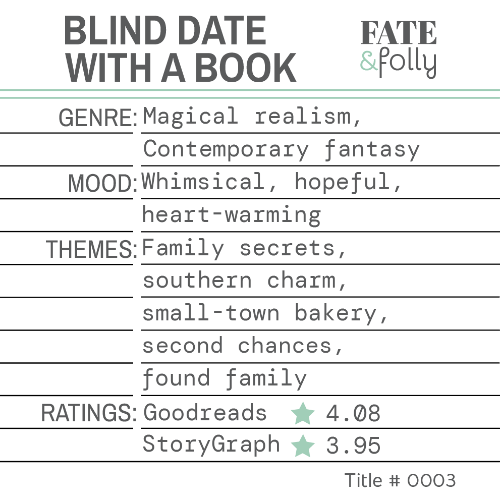 BDWAB #0003 - Magical Realism/ Southern Charm/ Small-Town Bakery