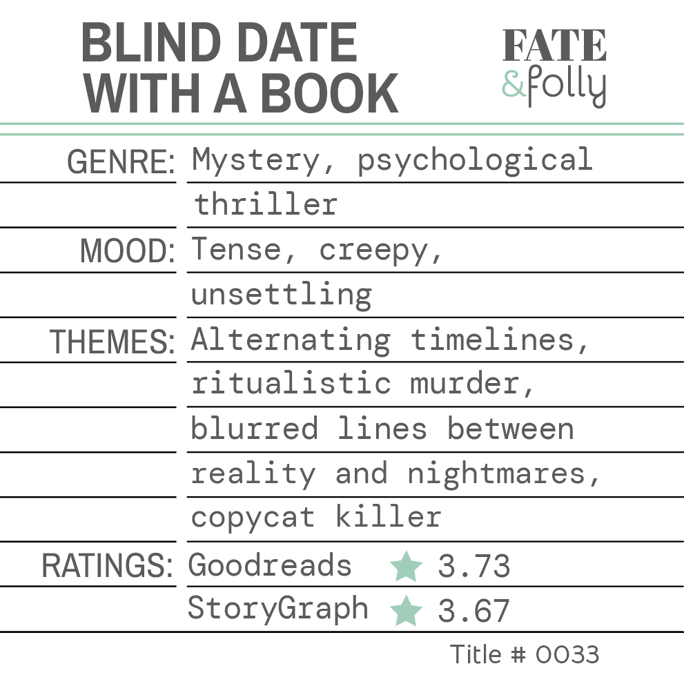 BDWAB #0033 - Thriller/ Copycat Killer/ Creepy