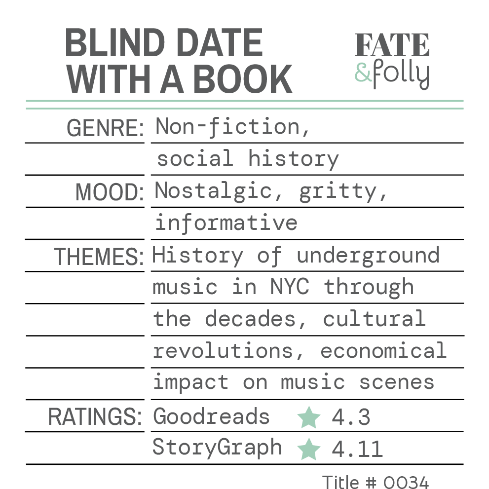 BDWAB #0034 - Non-fiction/ Music History/ NYC