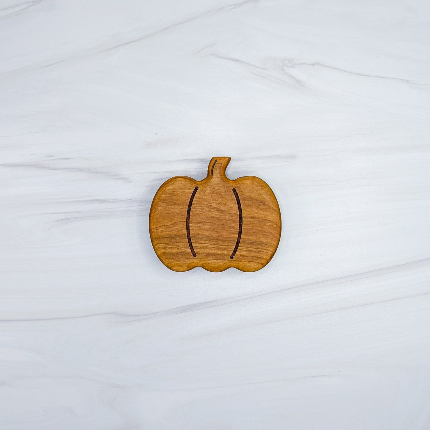 Cherry Hardwood Bottle Opener - Pumpkin
