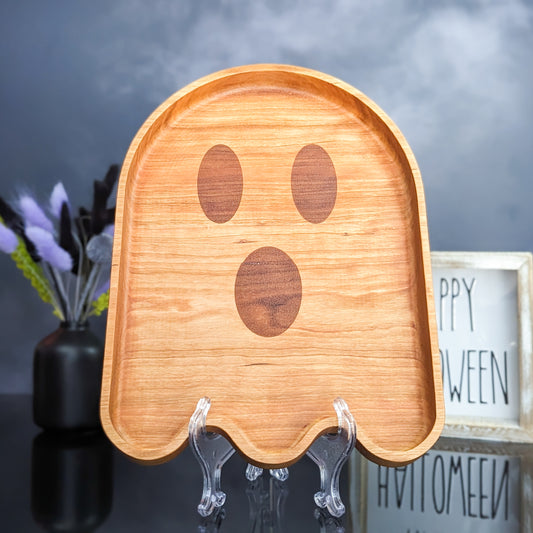 Cherry Hardwood Tray - Ghost - Large